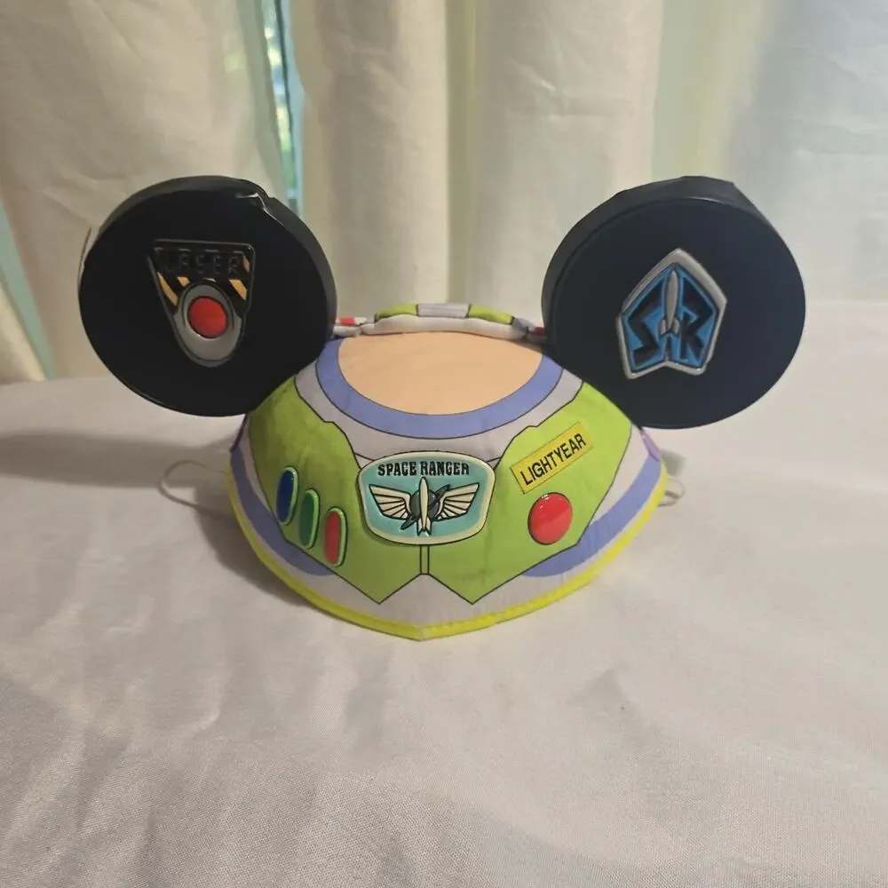 Disney Parks Exclusive Buzz Lightyear Space Ranger Mickey Mouse Ears Hat Pixar